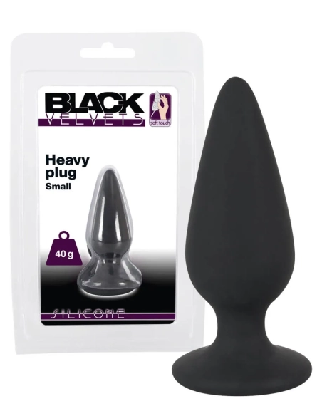 Anální dildo Black Velvet Heavy 40g
