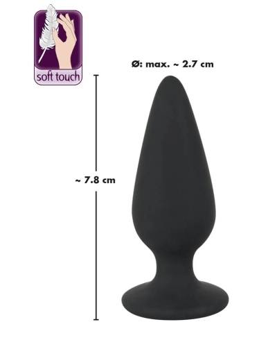 Anální dildo Black Velvet Heavy 40g