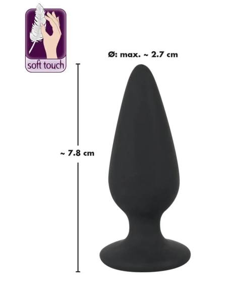 Anální dildo Black Velvet Heavy 40g