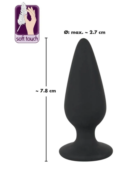 Anální dildo Black Velvet Heavy 40g