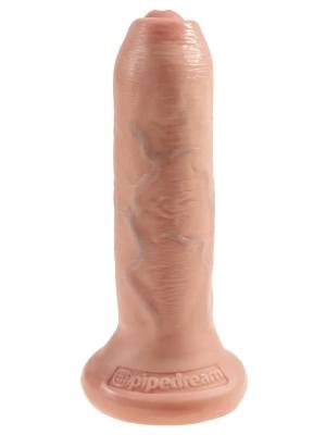 Realistické dildo s předkožkou King Cock 6 - 15cm