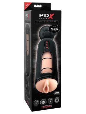 Vibrující umělá vagína PDX Elite Mega Milker