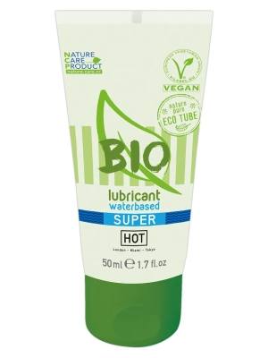 Lubrikační gel pro vegetariány na bázi vody HOT Bio Super 50ml