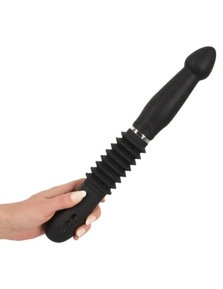 Nabíjecí anální vibrátor s pohybem nahoru dolů Push it