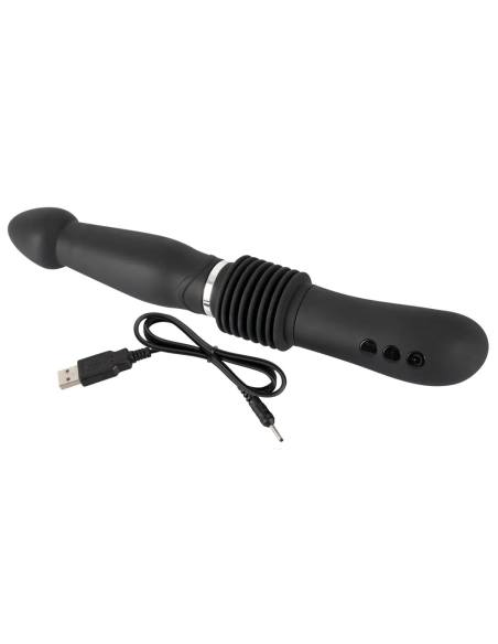 Nabíjecí anální vibrátor s pohybem nahoru dolů Push it