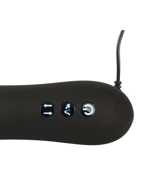 Nabíjecí anální vibrátor s pohybem nahoru dolů Push it