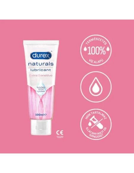 Durex Naturals Extra Sensitive lubricant (100ml)