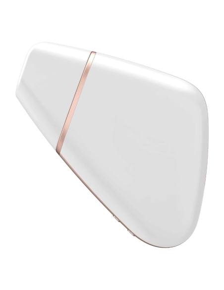 Satisfyer Love Triangle – nabíjecí, vodotěsný, smart vibrátor a stimulátor na klitoris (bílý)