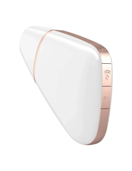 Satisfyer Love Triangle – nabíjecí, vodotěsný, smart vibrátor a stimulátor na klitoris (bílý)