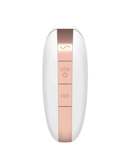 Satisfyer Love Triangle – nabíjecí, vodotěsný, smart vibrátor a stimulátor na klitoris (bílý)