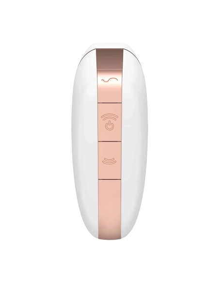 Satisfyer Love Triangle – nabíjecí, vodotěsný, smart vibrátor a stimulátor na klitoris (bílý)