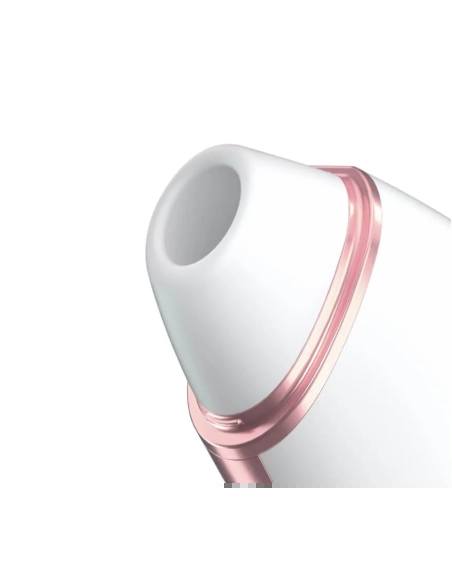 Satisfyer Love Triangle – nabíjecí, vodotěsný, smart vibrátor a stimulátor na klitoris (bílý)