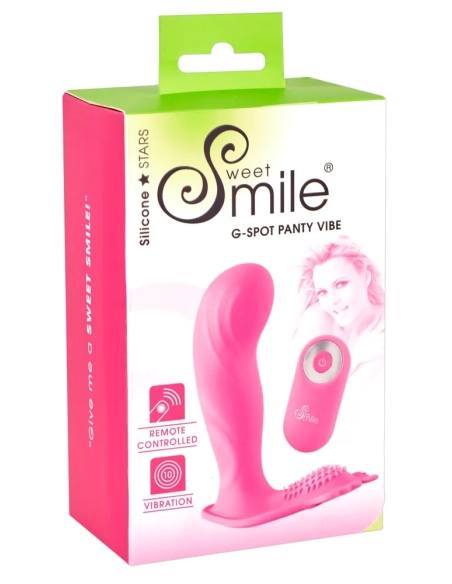 Smile G-Spot Panty – nabíjecí připínací vibrátor na dálkové ovládání