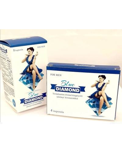 Blue Diamond For Men – přírodní výživový doplněk s rostlinnými výtažky (8ks)