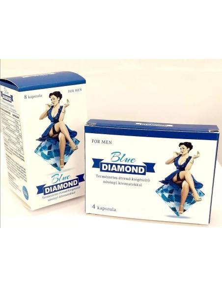 Blue Diamond For Men – přírodní výživový doplněk s rostlinnými výtažky (8ks)
