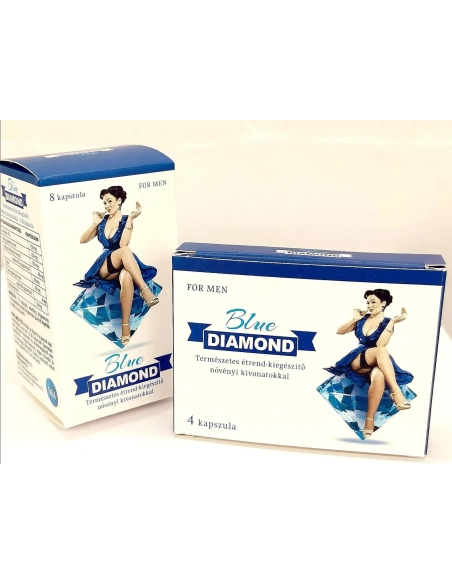 Blue Diamond For Men – přírodní výživový doplněk s rostlinnými výtažky (8ks)