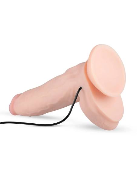 Real Fantasy Dwane nabíjecí realistický vibrátor se varlaty