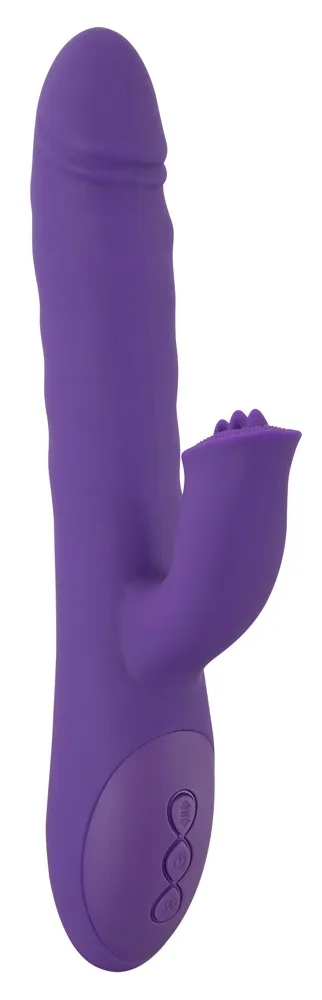 Smile Pearl rotační vibrátor s ramínkem na klitoris a posuvem