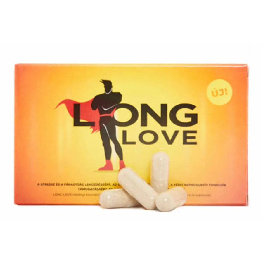 Levně Long Love doplněk stravy pro muže na oddálení ejakulace 4ks