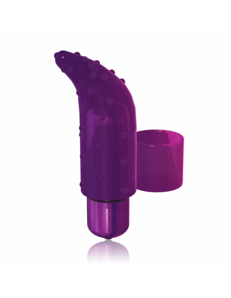 Frisky Finger vodotěsný prstový vibrátor fialový