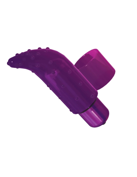 Frisky Finger vodotěsný prstový vibrátor fialový