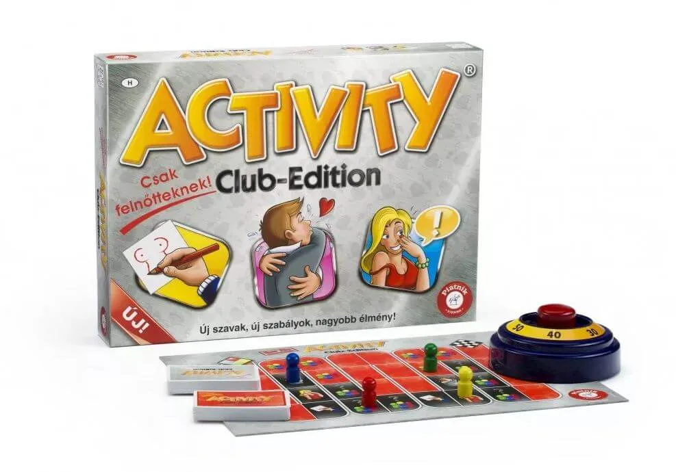 Activity Club Edition - board game (18+) erotická hra v Maďarčine